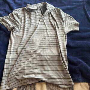 Gray Under Armour La Costa Golf Polo (Large)